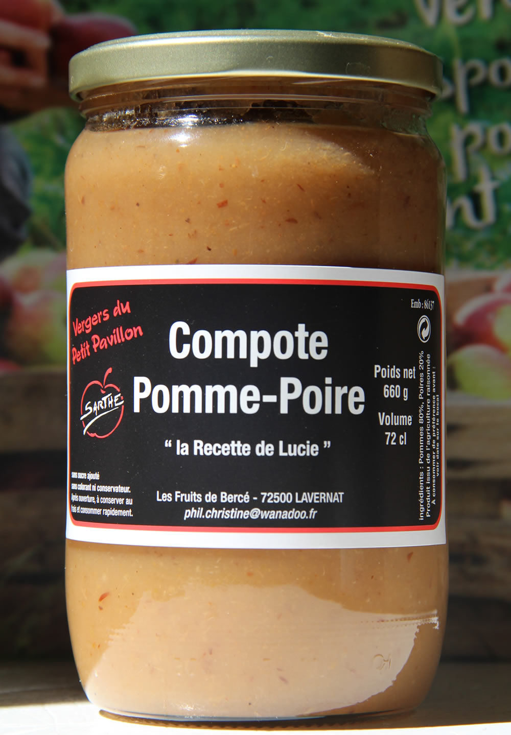 Compote de Pomme-Poire : la recette de Lucie